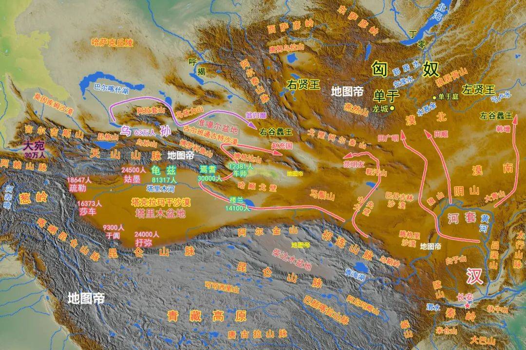 

汉朝如何制服塔里木盆地第一大国龟兹？