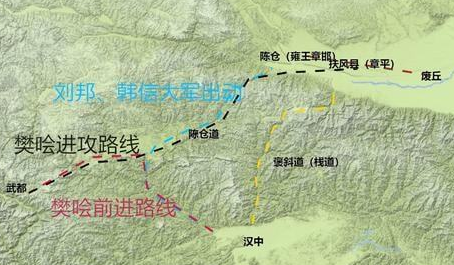 明修栈道暗度陈仓地理位置在哪里？来源又是什么样的？