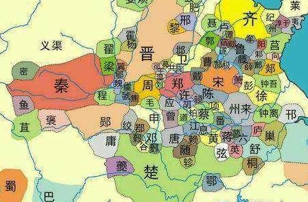 春秋时期有多少国家，哪些国家具有实力和影响力？