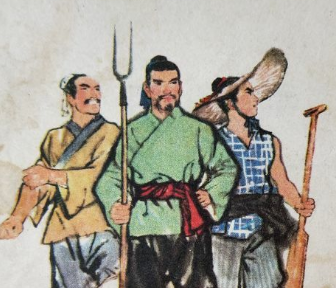 What are the personality traits of the Three Heroes of the Ruan Clan? Who are they?