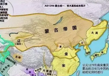 蒙古帝国版图：成吉思汗缔造的疆域究竟有多大？
