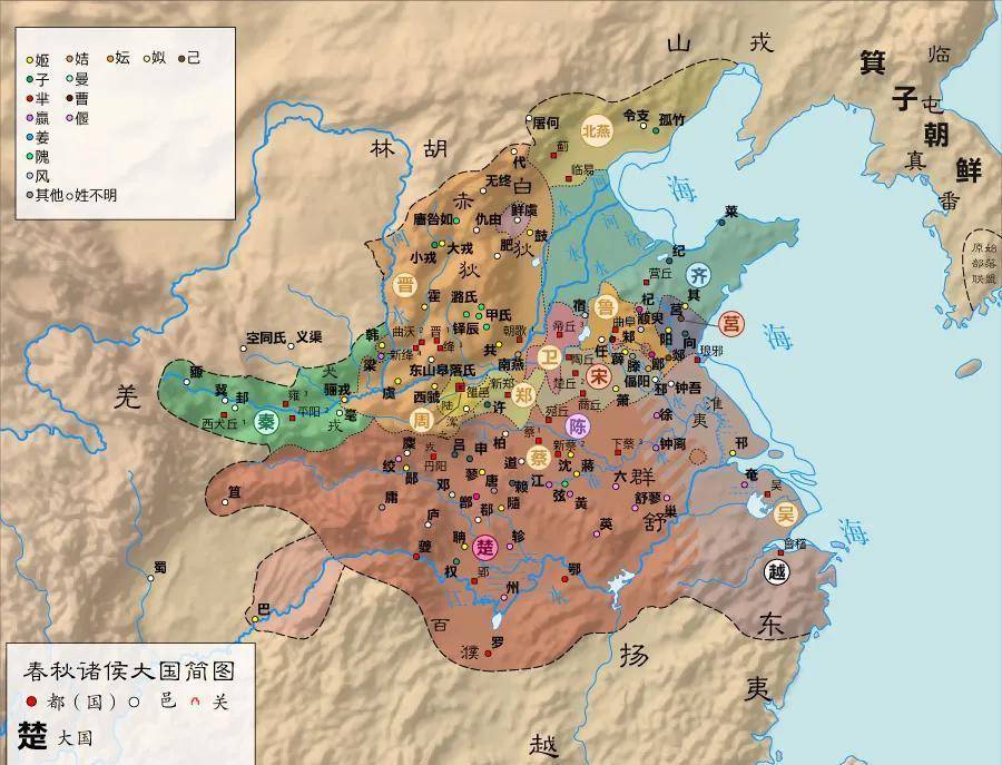 以下是重组的春秋十大君主，半部晋国史