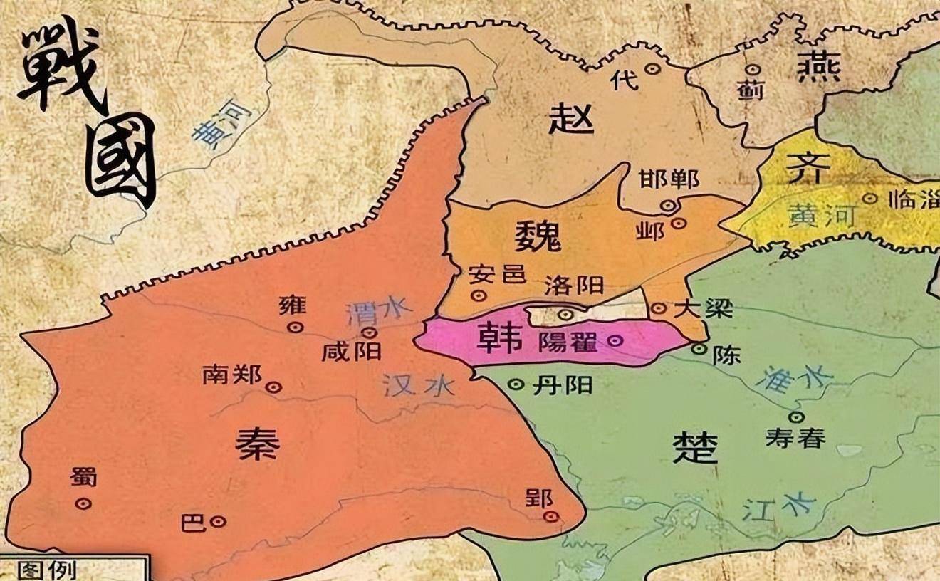 秦、齐、韩、魏四国对楚国的侵略行动