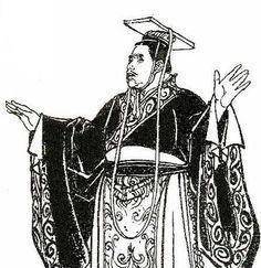 的标题为：“楚国于水火之中，这位君王以人治国，死后中箭躺卧”