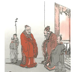  商容的老师是谁？是什么地位？
