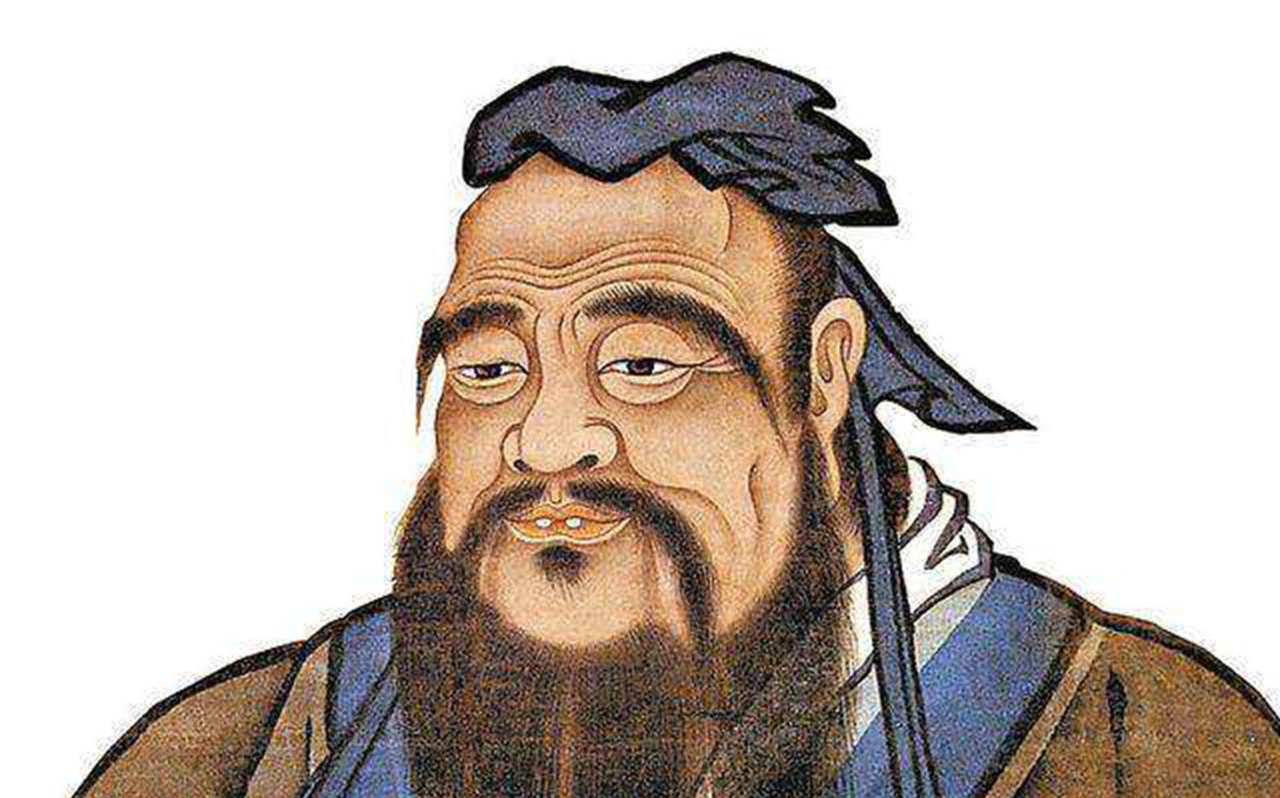 孔子画像是什么样的？为何有两颗牙齿？