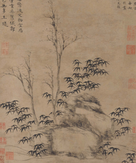 倪瓒山水画作品欣赏，作品是什么样的？