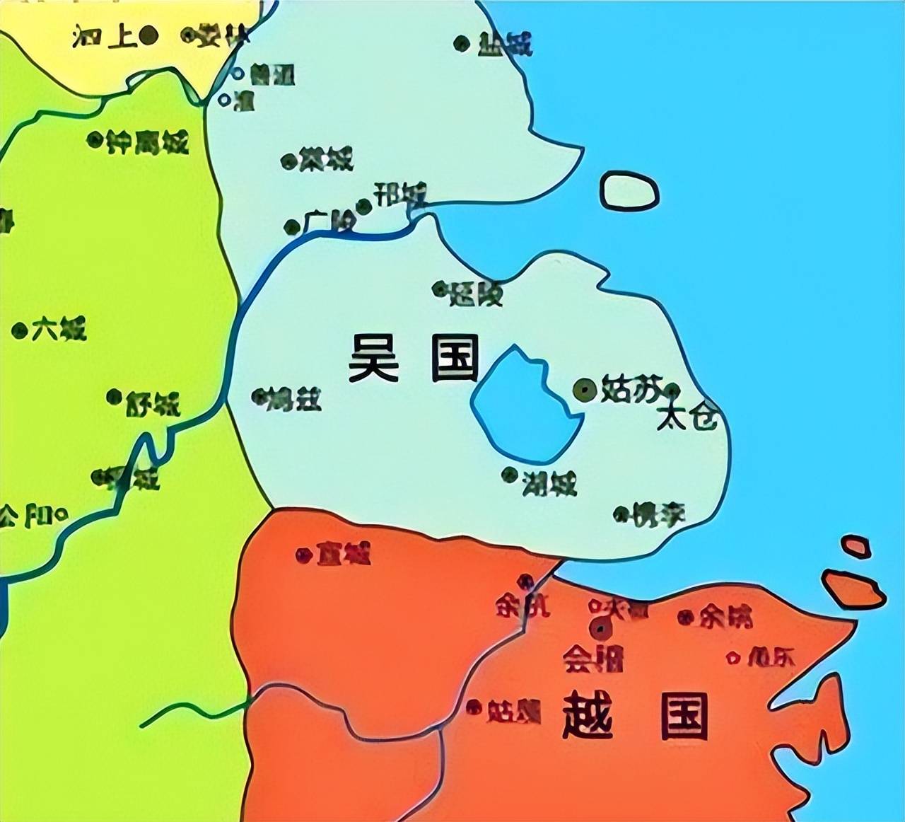 春秋后期吴越争霸：吴国北上战争重创齐国，遗憾自毁长城