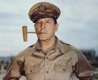 What is Walkers evaluation of MacArthur? How was their relationship?
