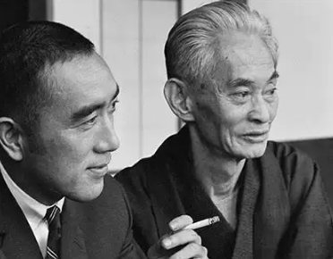 What is the relationship between Kawabata Yasunari and Mishima Yukio? What are their connections?