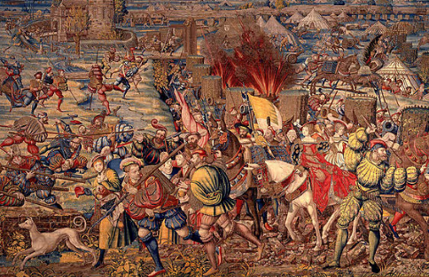 What are the identities of Carlos I and Charles V? Are they the same person?
