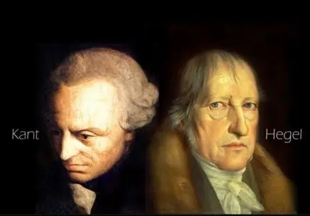 黑格尔和康德的区别是什么？有什么不同的地方？