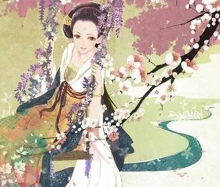 顾敻的主要作品是什么？作品描绘了怎样的场景？