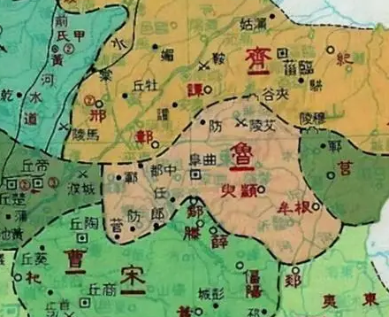 鲁国最大时有多大面积？包括现在的什么地方？