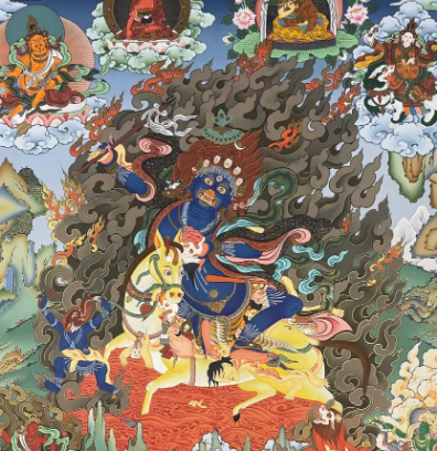 吉祥天母就是绿度母吗？两人是不是同一个人？
