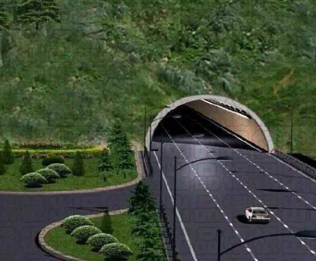 最长的双孔公路隧道在什么背景下建设的?全长多少？