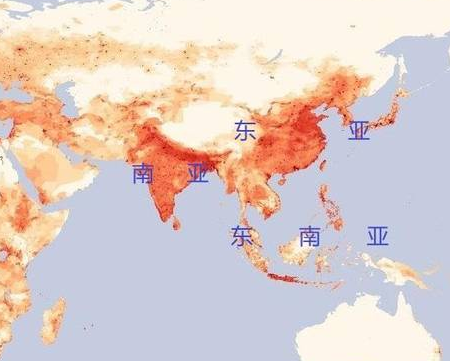 世界上人口最稠密的地区在什么地方？占总人口的多少？