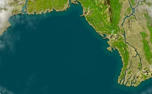 世界最大的海湾在什么地方？面积是多少？