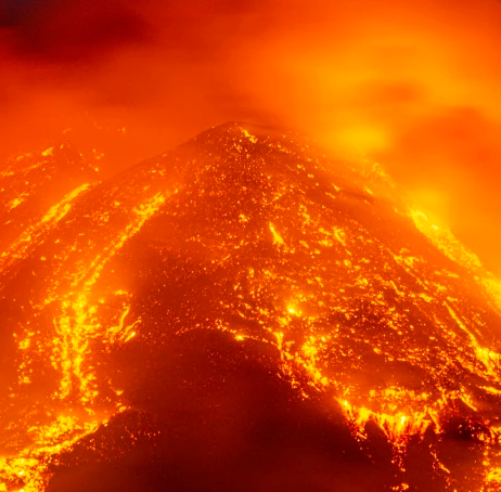 喷发次数最多的火山在哪个国家？一共有过多少次喷发？