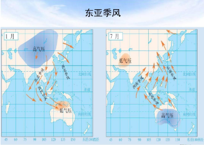 世界季风最显著的地区是东亚吗？有多显著？