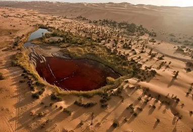 最大的地下海在哪？在撒哈拉沙漠吗？