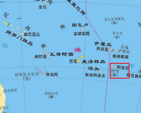 面积最小的洲位于什么地方？总面积是多少？